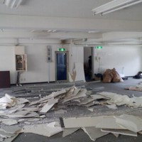 事務所ビルのスケルトン解体工事（東京都千代田区某ビル）