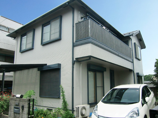 神奈川県相模原市の外壁塗装・屋根塗装工事の施工事例