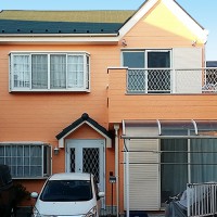 埼玉県八潮市戸建て住宅の外壁塗装工事の施工事例
