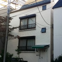 東京都文京区戸建住宅の外壁塗装・防水工事の施工事例