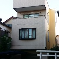 東京都足立区戸建住宅の外壁塗装・防水工事の施工事例