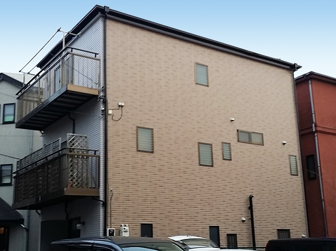 東京都文京区の戸建住宅の外壁塗装・屋根塗装・外壁サイディングの張り替え工事の施工事例