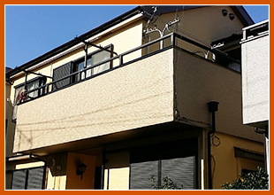 足立区のパーフェクトトップ・パラサーモシリコンを使用した外壁塗装・屋根塗装工事の施工事例