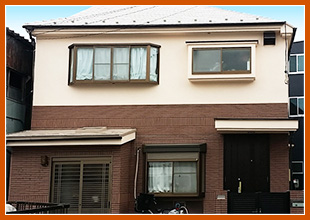 葛飾区のサーモアイウォールSi・サーモアイSiを使用した外壁塗装・屋根塗装工事の施工事例