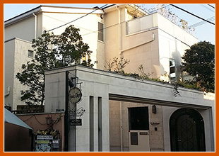 世田谷区のナノコンポジットWを使用した外壁塗装工事の施工事例
