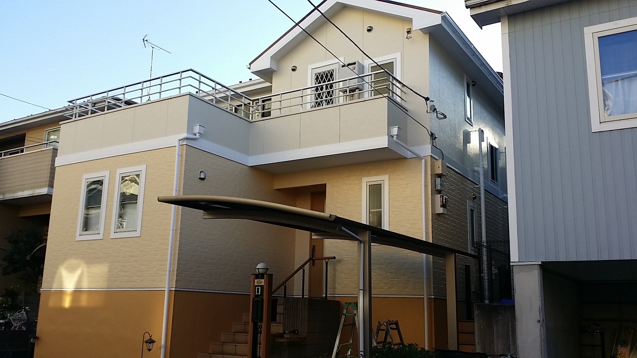 千葉県我孫子市の外壁塗装・屋根塗装工事の施工事例