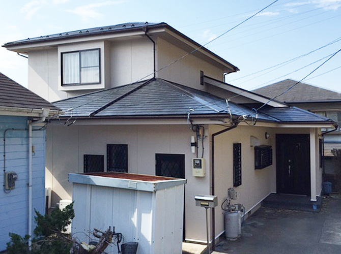 千葉県鴨川市の外壁塗装・屋根塗装工事の施工事例