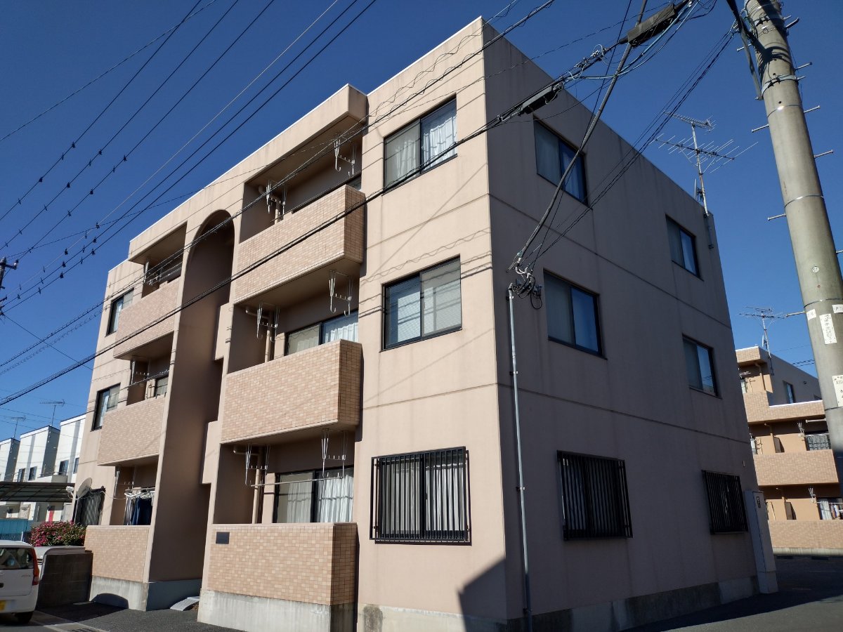アパート・マンション大規模修繕の外壁施工前写真