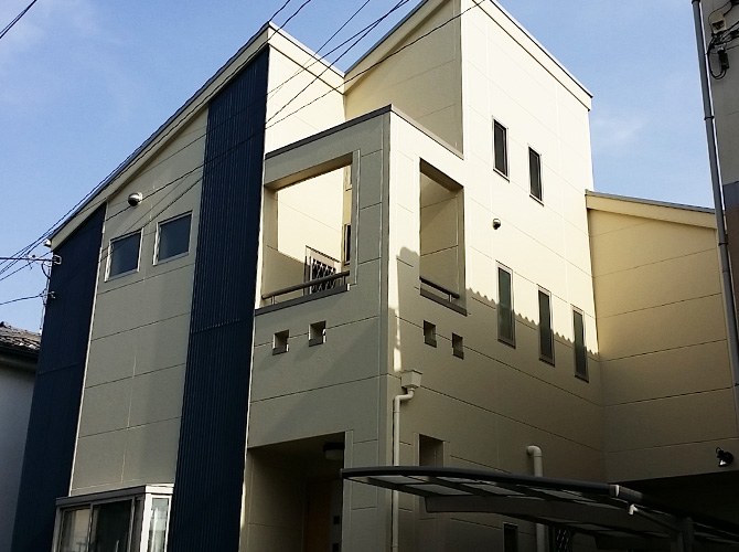 東京都足立区の住宅で遮熱屋根塗装・外壁塗装|サーモアイSiとパーフェクトトップ
