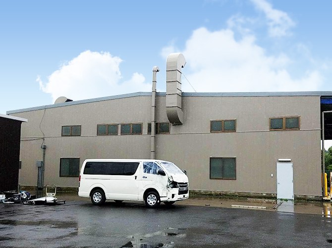 千葉県印西市の工場で外壁塗装・折板屋根塗装｜ファインSiとファインルーフSi