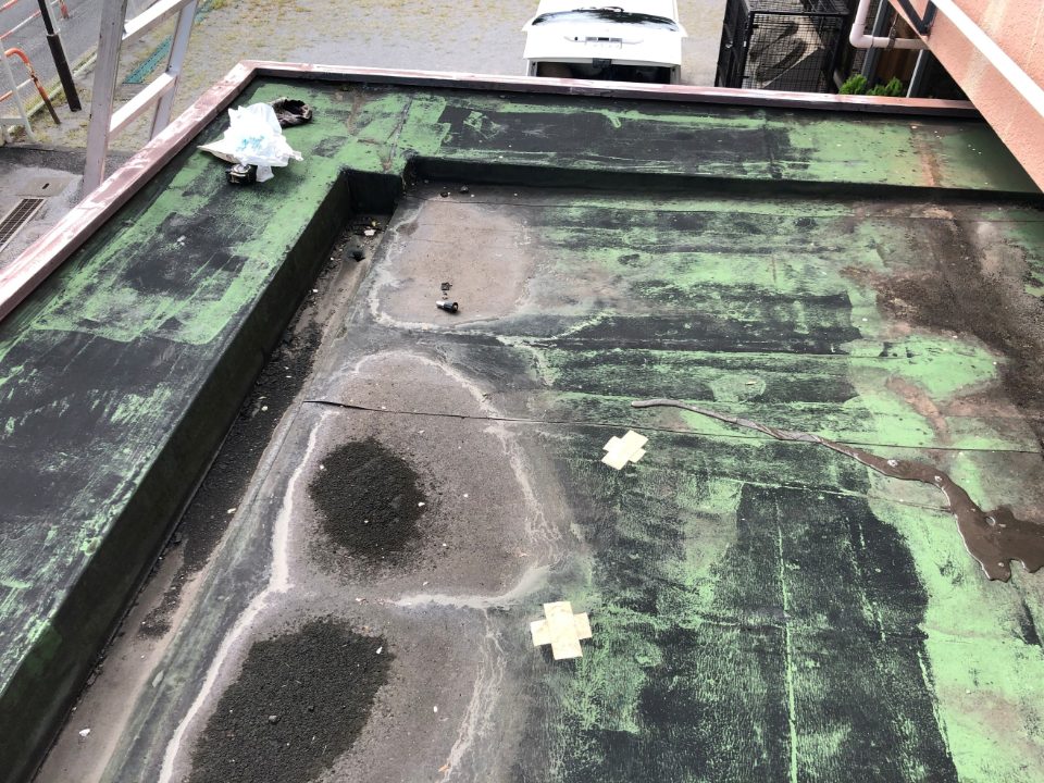 エントランス防水施工前