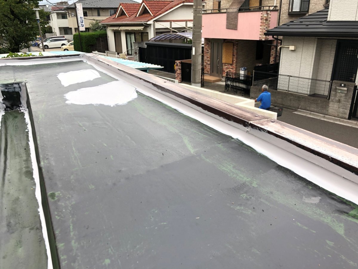 不良箇所下地補修後