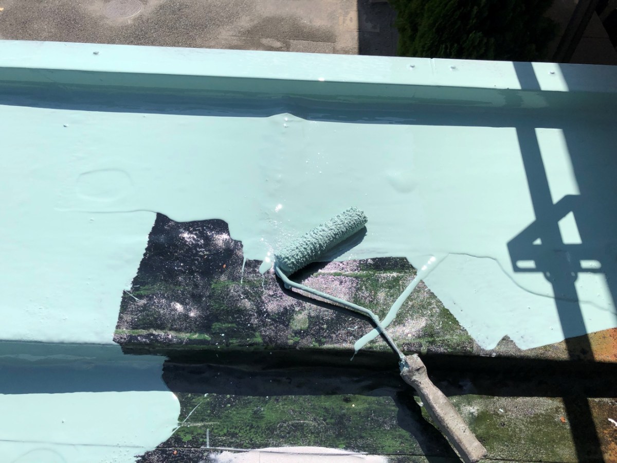 ウレタン防水一層目