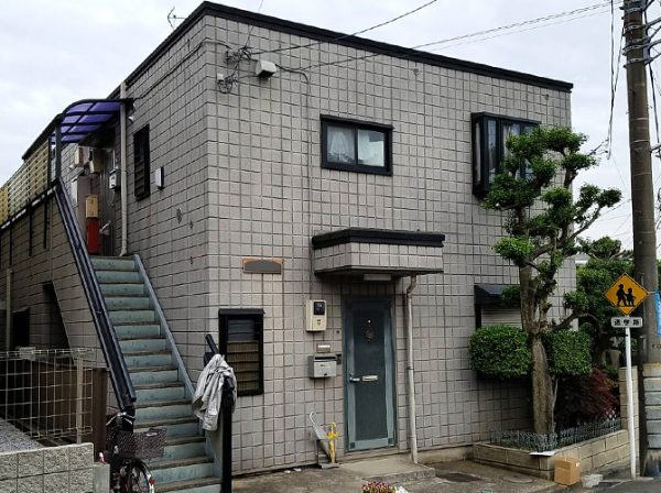 神奈川県横浜市（アパート） 外壁塗装 施工前