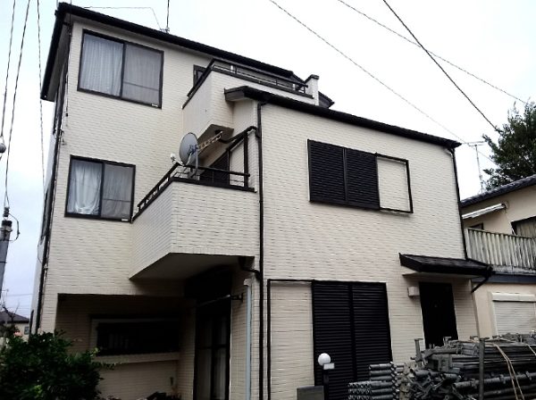 千葉県船橋市（戸建） 外壁塗装・屋根工事 施工前