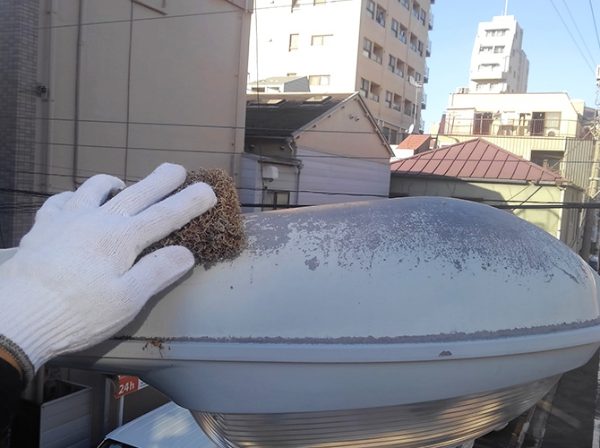 東京都武蔵野市 鉄部・外階段塗装 施工前