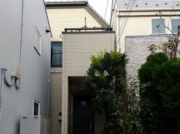 東京都世田谷区（戸建） 鉄部・外階段・外壁塗装・屋根工事 施工前