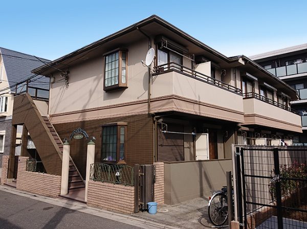 東京都板橋区（アパート） 外壁塗装 施工後