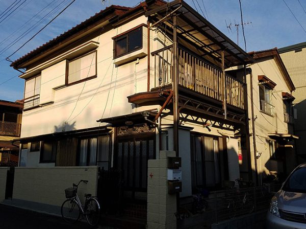 埼玉県川口市（アパート） 外壁塗装 施工前
