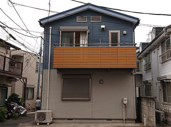 東京都渋谷区（戸建） 外壁塗装・屋根工事 施工前