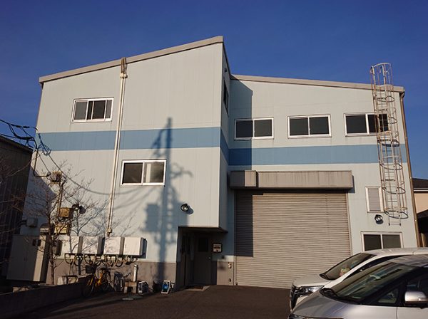 埼玉県八潮市（工場） 鉄部・外階段塗装・外壁塗装 施工前