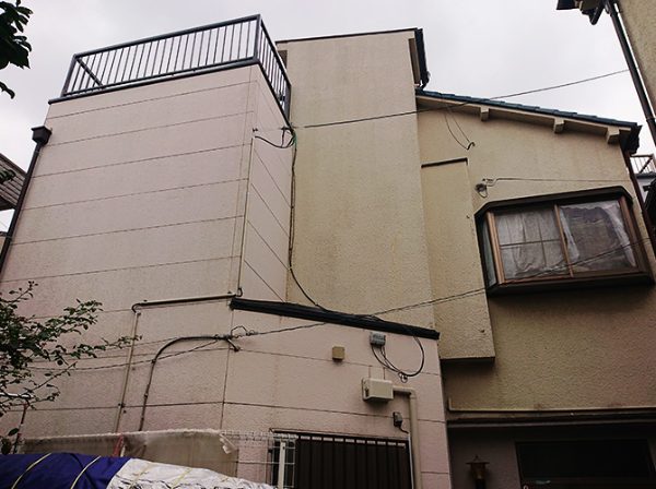 東京都足立区（戸建て） 屋上防水工事 施工前