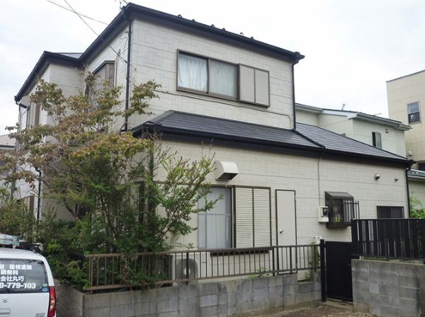千葉県習志野市（戸建） 外壁塗装工事 施工前