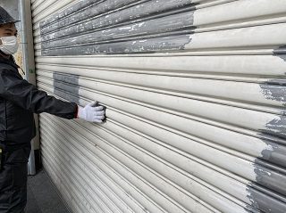 東京都渋谷区 鉄部・外階段塗装 施工前