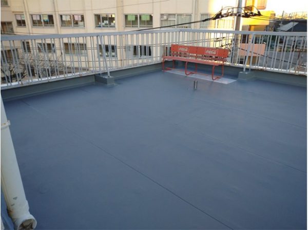 東京都足立区（戸建て） 屋上防水工事 施工後