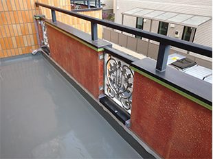 東京都練馬区（戸建て） 屋上防水工事 施工前