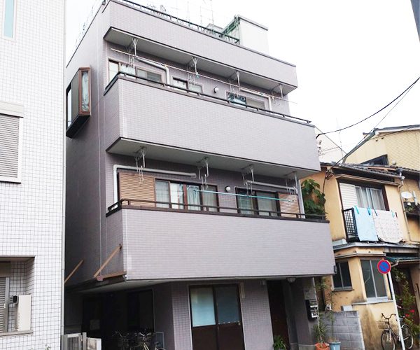 東京都新宿区（戸建て） 屋上防水工事 施工後