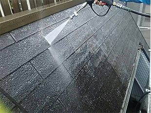 東京都文京区（戸建） 鉄部・外階段・外壁塗装・屋根工事 施工前