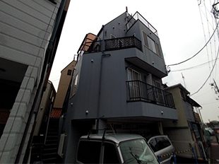 東京都大田区（戸建て） 屋上防水工事 施工前