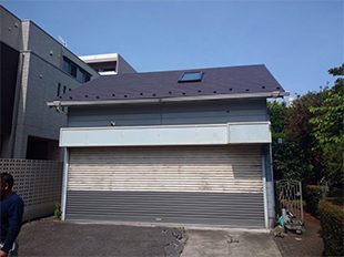 東京都世田谷区（戸建て） 屋上防水工事 施工前