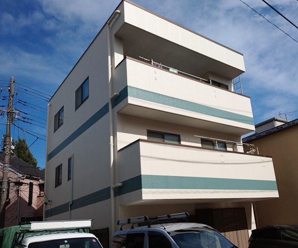 東京都江戸川区（戸建て） 屋上防水工事 施工後