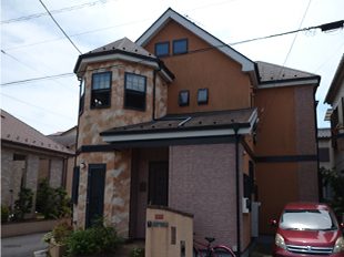 埼玉県春日部市（戸建） 外壁塗装・屋根工事 施工前