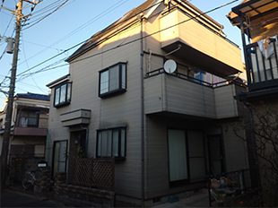 東京都足立区（戸建て） 屋上防水工事 施工前