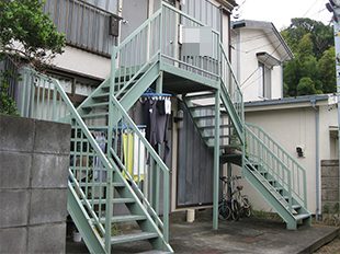神奈川県横浜市戸塚区(アパート) 長尺シート工事 施工前