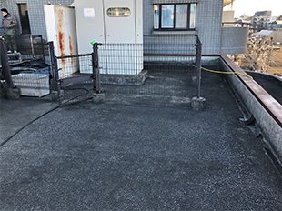 東京都文京区（ビル） 屋上防水工事 施工前