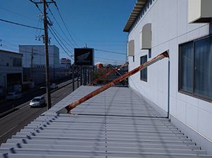 埼玉県狭山市（工場） 鉄部・外階段塗装・屋根工事 施工前