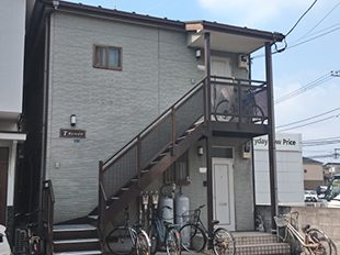 東京都江戸川区（アパート） 外壁塗装 施工前