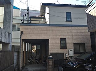 東京都足立区(戸建て) 鉄部・外階段塗装 施工前