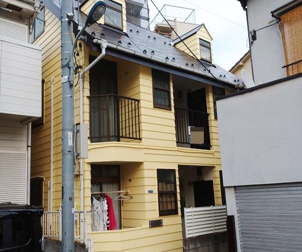 東京都北区（アパート） 外壁塗装 施工後