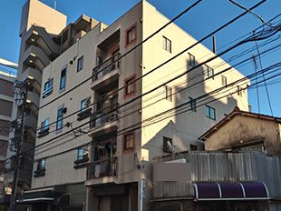 埼玉県蕨市(マンション) 外壁塗装 施工前