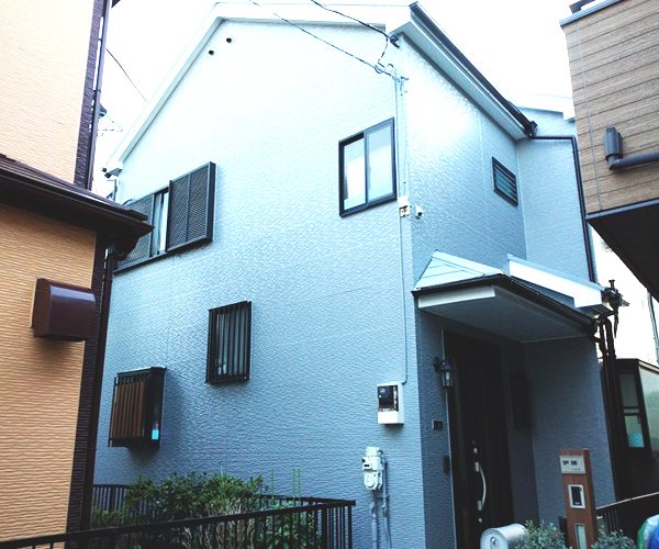 東京都足立区(戸建て) 鉄部・外階段塗装 施工後