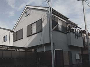 東京都足立区(戸建て) 鉄部・外階段塗装 施工前