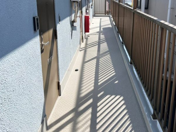 千葉県千葉市(アパート) 長尺シート工事 施工後