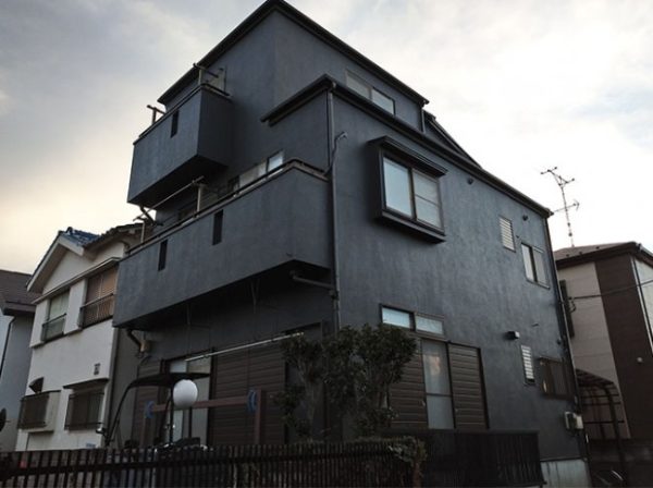 東京都足立区(戸建て) 鉄部・外階段塗装 施工後