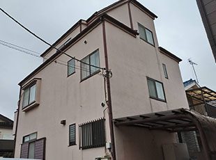 東京都足立区(戸建て) 鉄部・外階段塗装 施工前