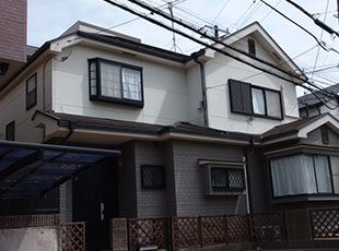 千葉県船橋市（戸建て） 屋上防水工事 施工前